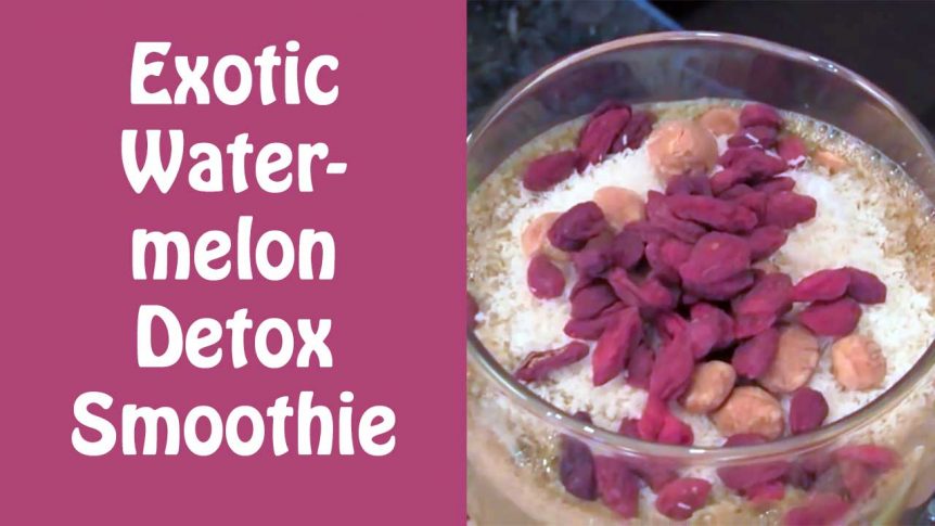 Exotic Watermelon Detox Smoothie