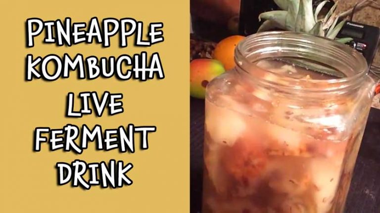 Pineapple Kombucha Live Ferment Drink