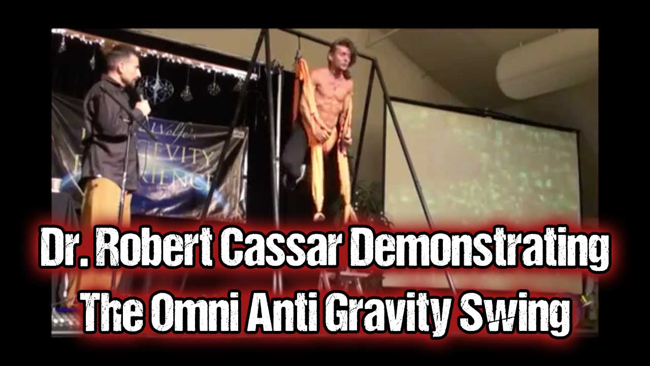 Dr. Robert Cassar Demonstrating The Omni Anti Gravity Swing