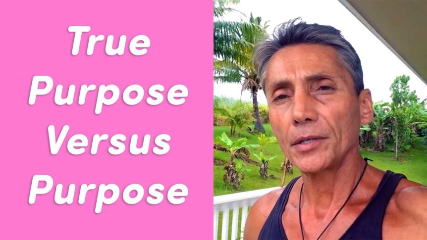 True Purpose Versus Purpose