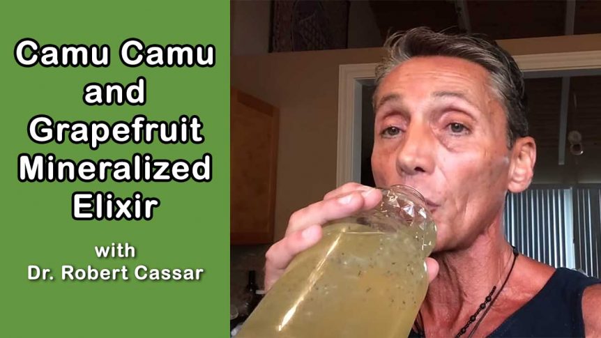 Camu Camu and Grapefruit Mineralized Elixir with Dr. Robert Cassar