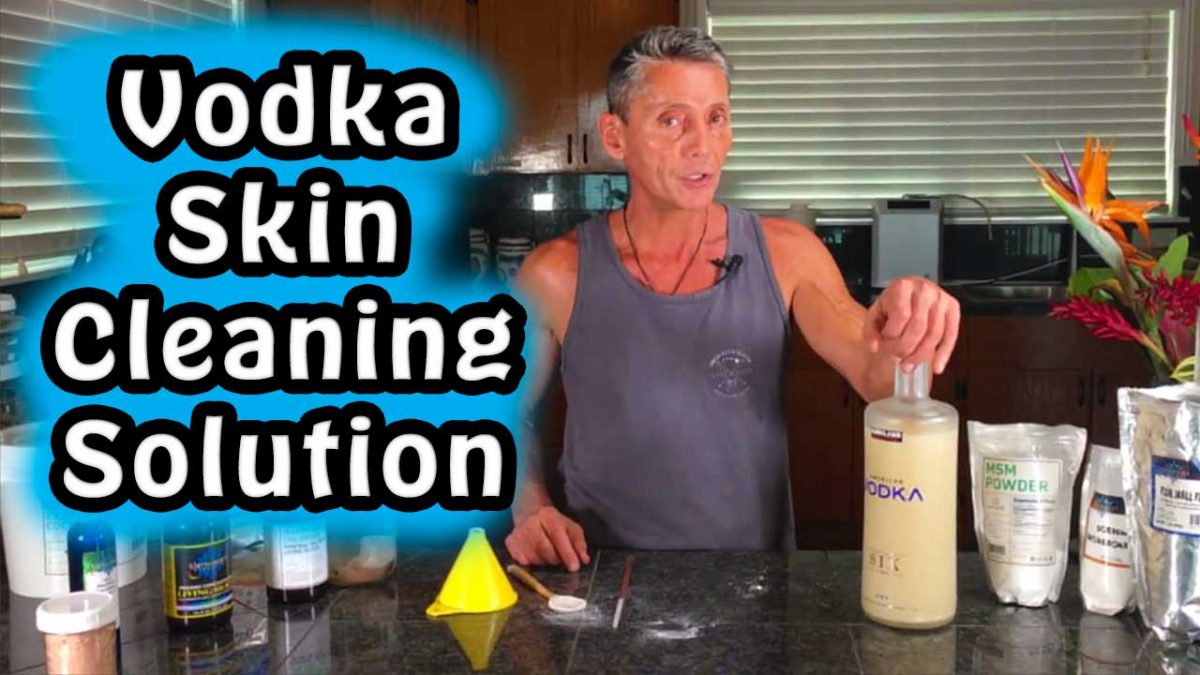 Vodka Skin Cleaning Solution Earther Academy