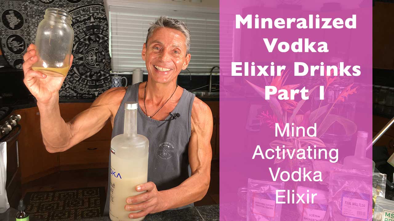 Mineralized Vodka Elixir Drinks - Mind Activating Vodka Elixir Recipe