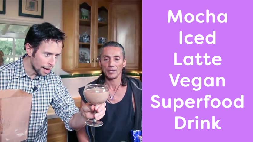 Mocha Iced Latte Vegan Superfood Drink