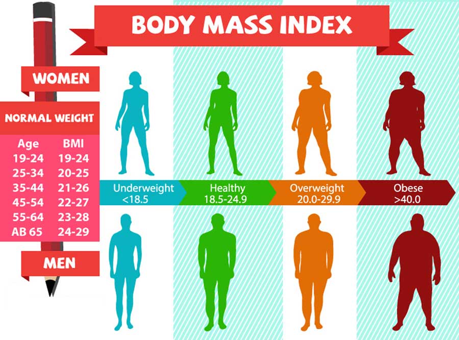 Body Mass Index (BMI) Chart